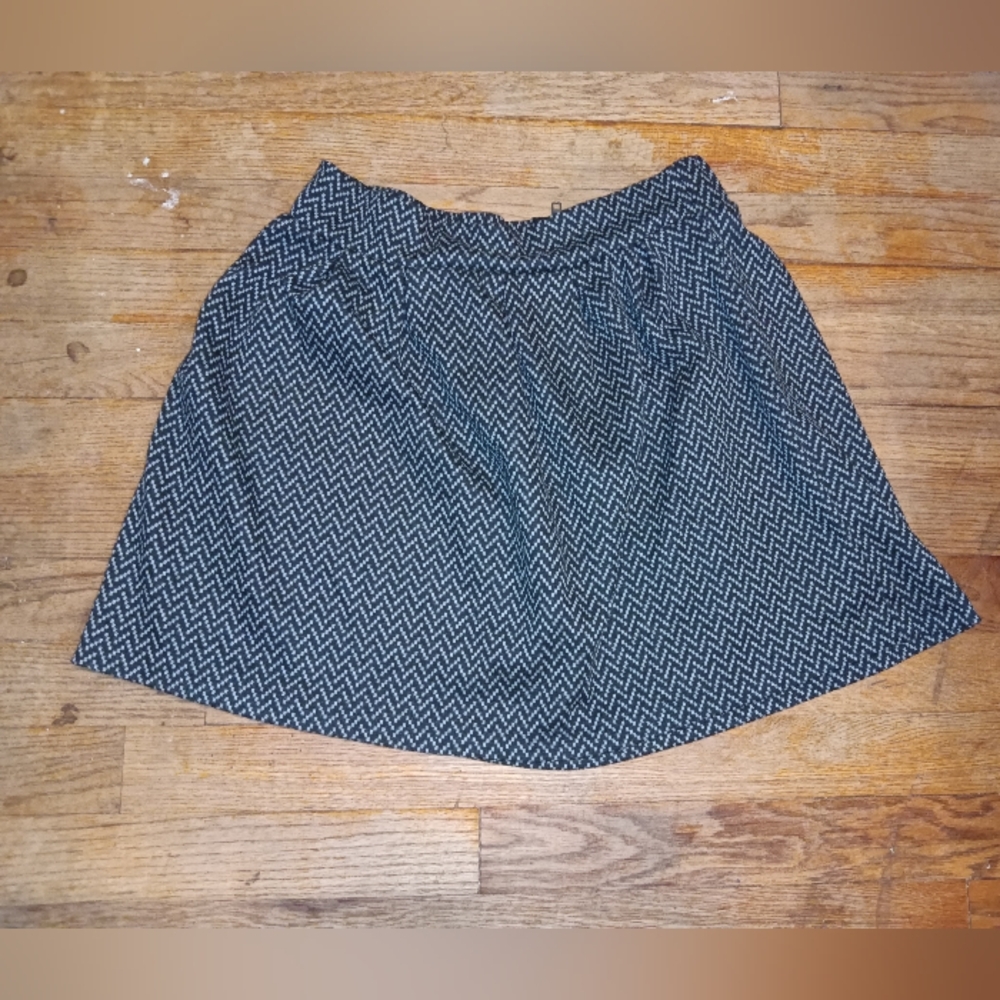 Candie's Juniors Skater Skirt Black Gray Sz. 7